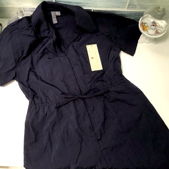 Sweaty Betty💧Navy Anytime Romper Sz XS NWT - Picture 2 of 5